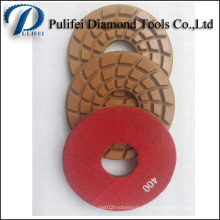 Resina Wet flexível Piso Grinding Polimento Pad para Granite Marble